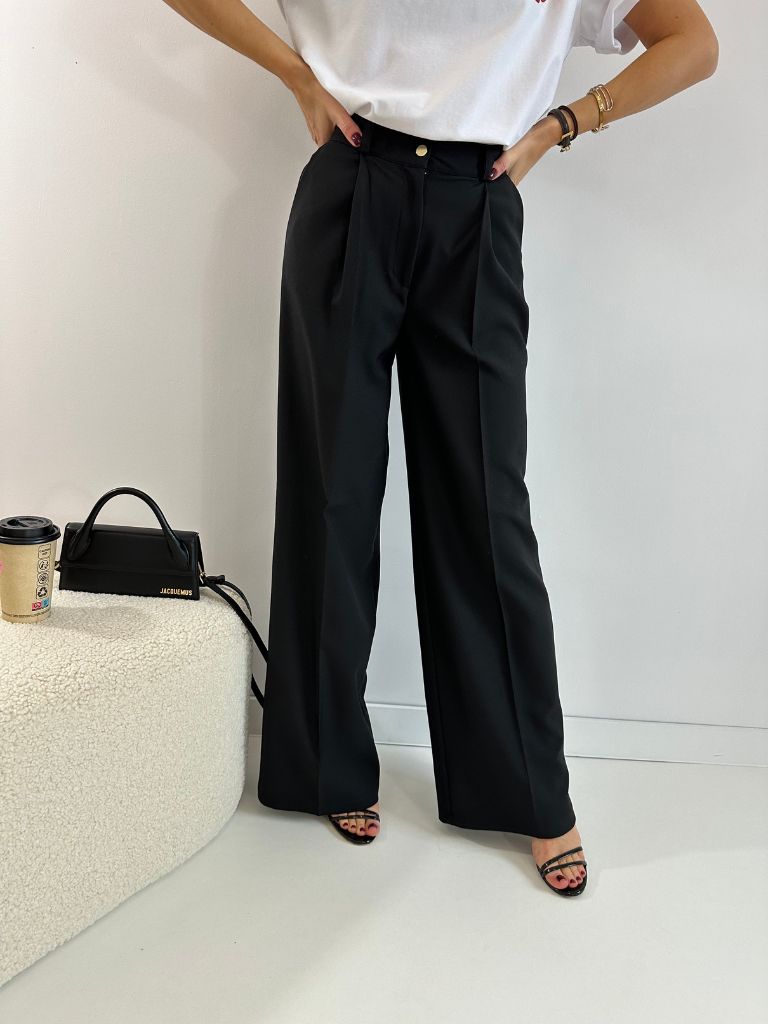 spodnie full length premium czarne 6